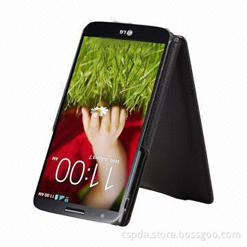 New Arrival Flip PU Leather Case for LG G2